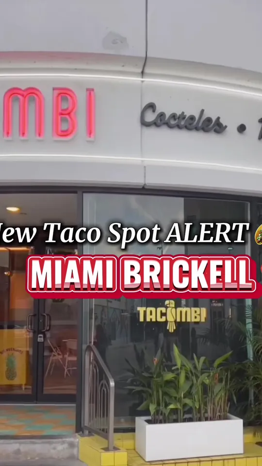 Tacos at Tacombi, Miami