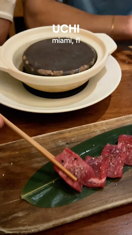 Sushi at Uchi Miami, Miami