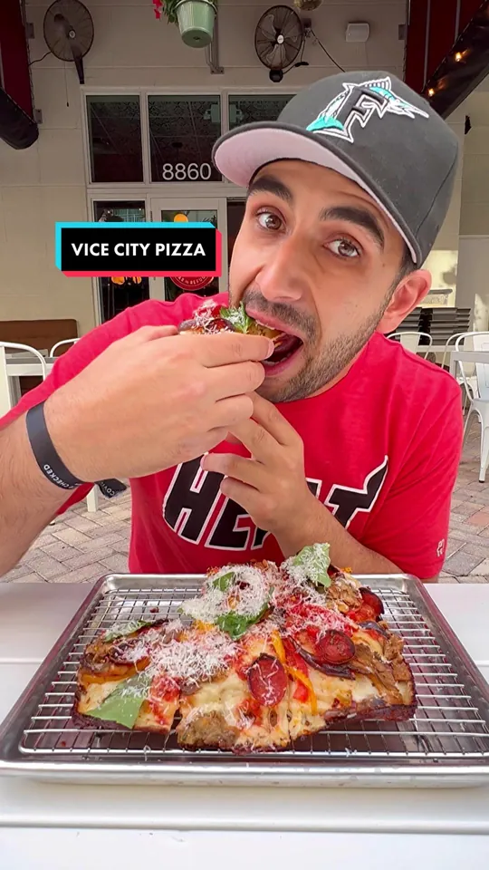 Pizza at Vice City Pizza- Kendall, Miami – $11 on the menu