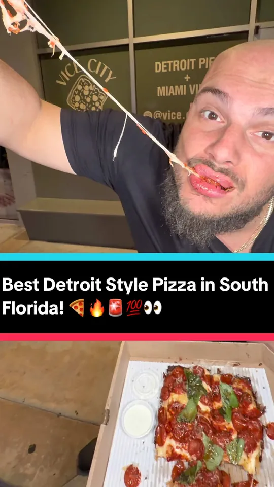 Pizza at Vice City Pizza- Kendall, Miami – $11 on the menu