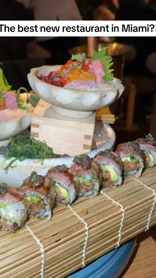 Sushi at Yamashiro Miami, Miami