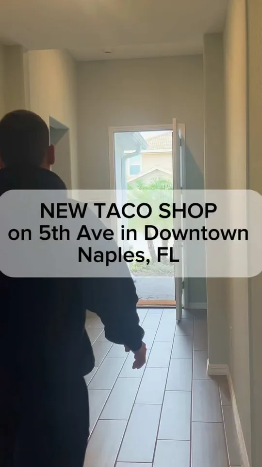Video at Barrio Taqueria, Naples