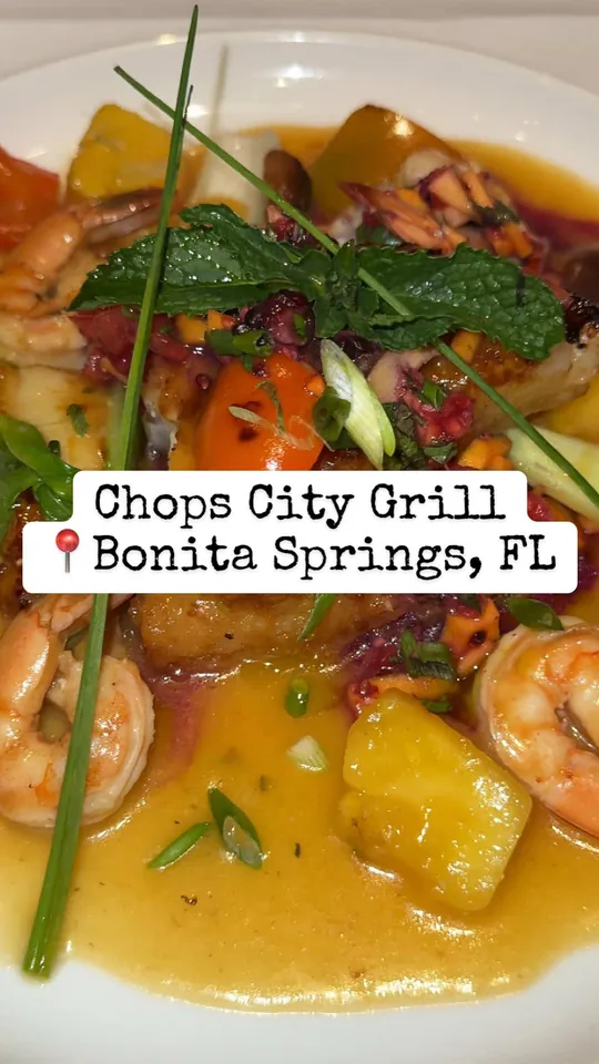 Steak at Chops City Grill, Naples