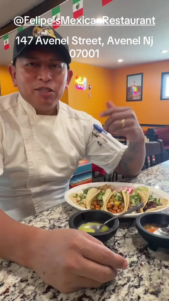 Tacos at Felipe's Mexican Taqueria, Naples