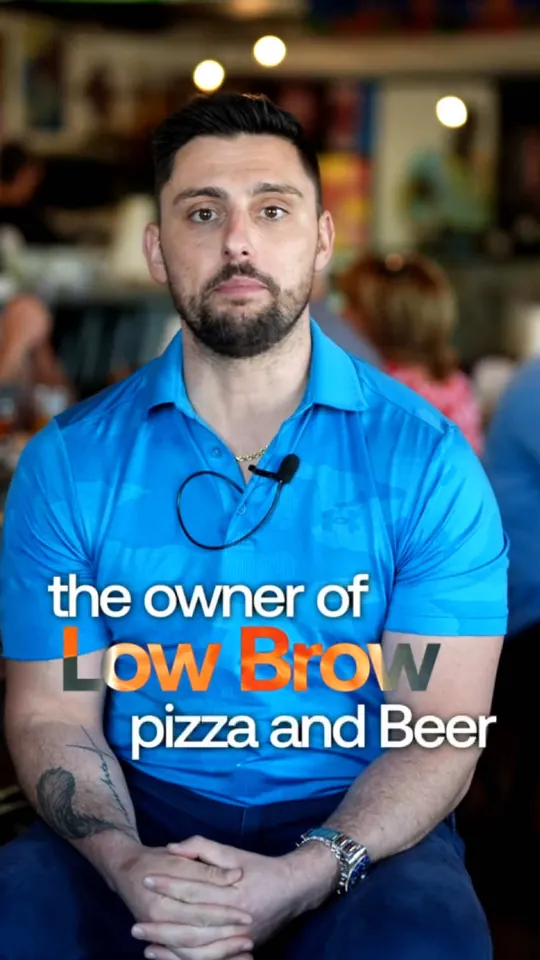 Pizza at LowBrow Pizza & Beer, Naples