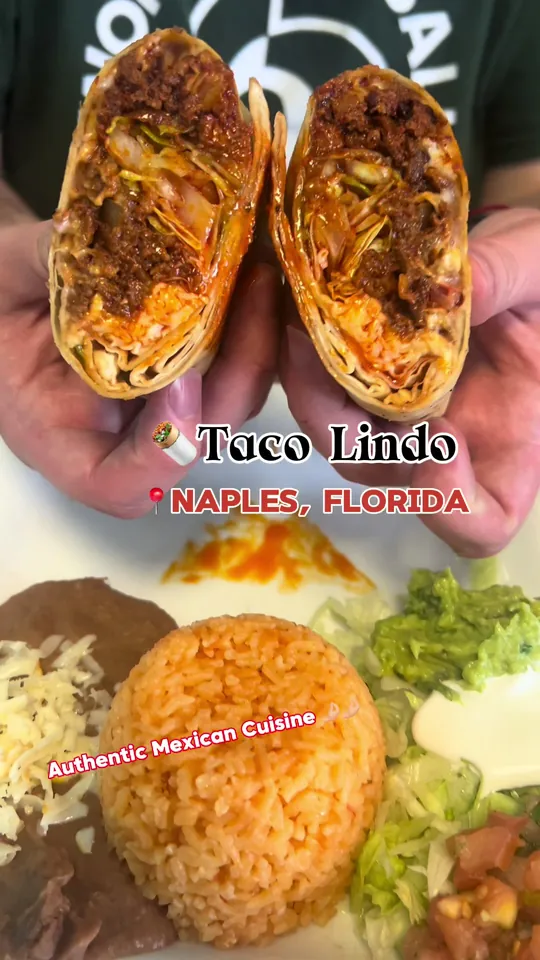 Al pastor at Taco Lindo, Naples