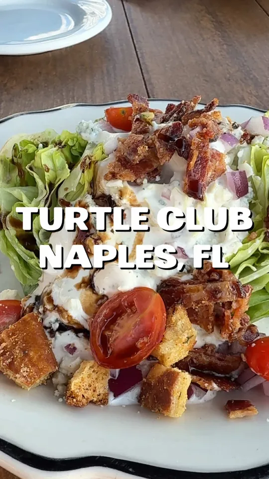 Seafood at The Turtle Club, Naples