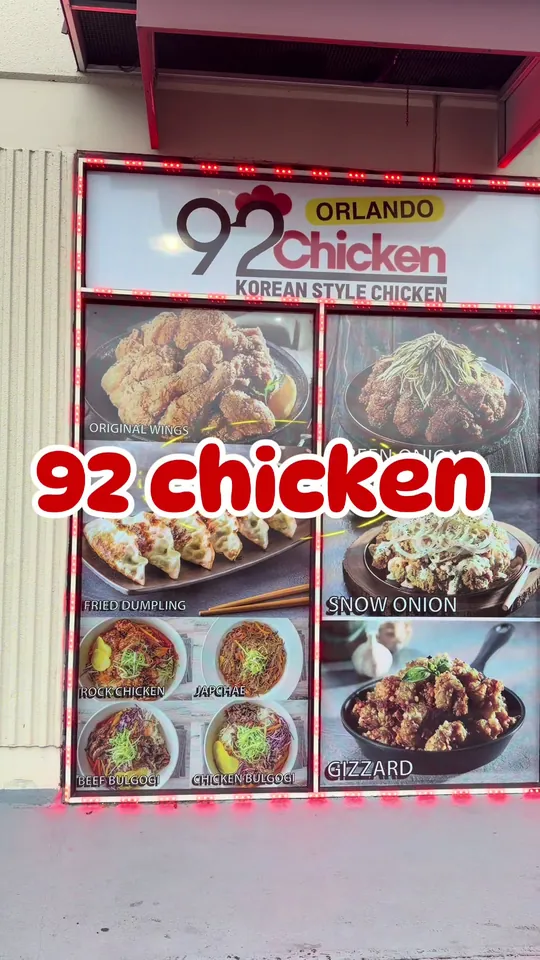Chicken at 92 Chicken Orlando, Orlando