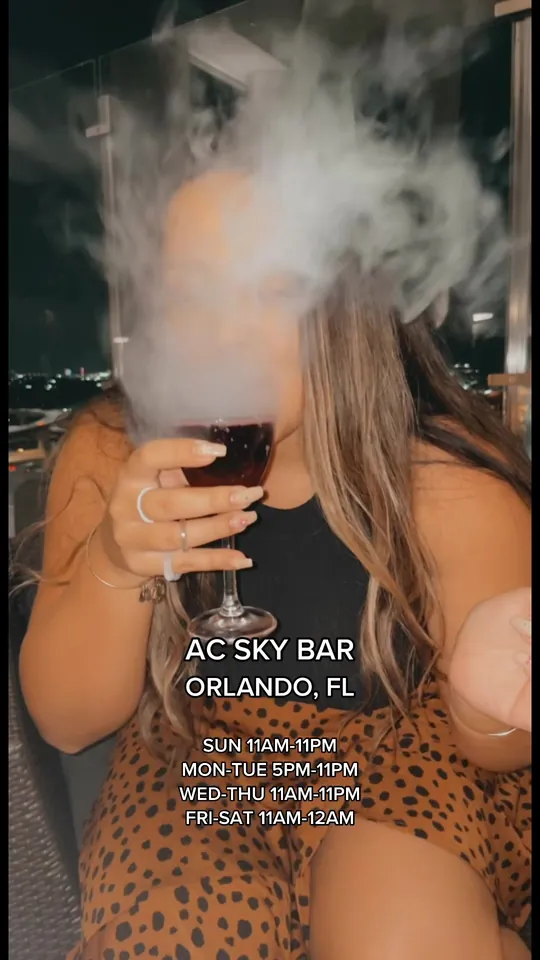 Margarita at AC Sky Bar, Orlando