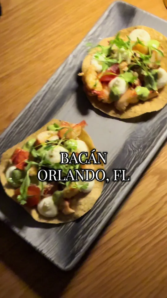 Chicken at Bacán, Orlando