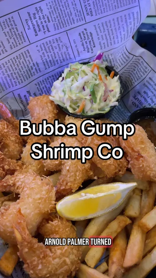 Video at Bubba Gump Shrimp Co., Orlando
