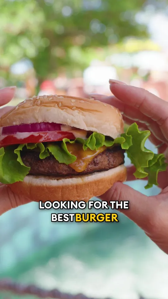 Burger at Burger U, Orlando