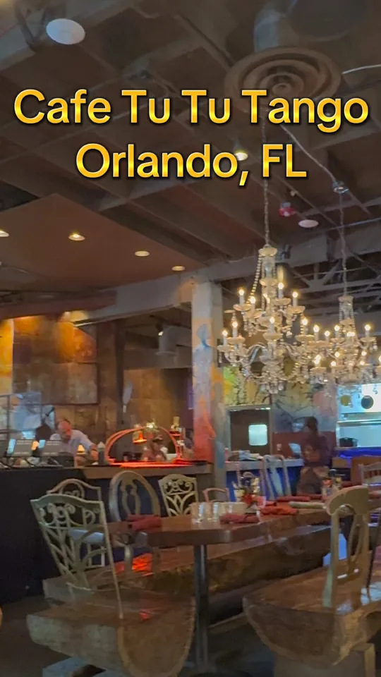 Video at Café Tu Tu Tango, Orlando