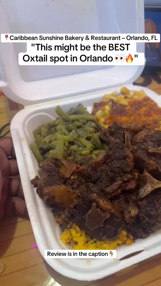 Chicken at Caribbean Sunshine Bakery, Orlando