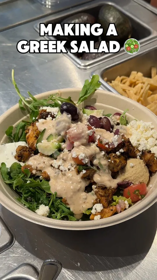 Salad at Cava, Orlando