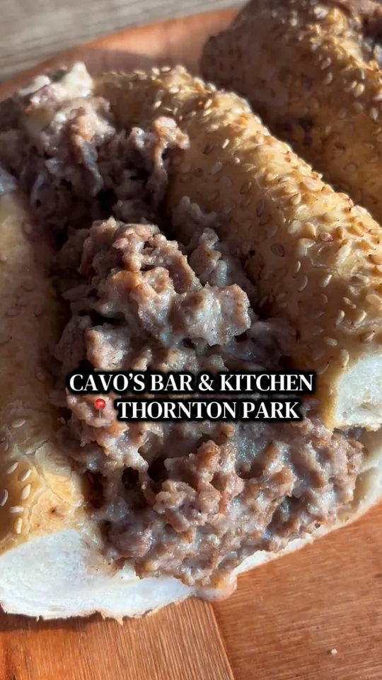 Cheesesteak at Cavo's Bar & Kitchen, Orlando