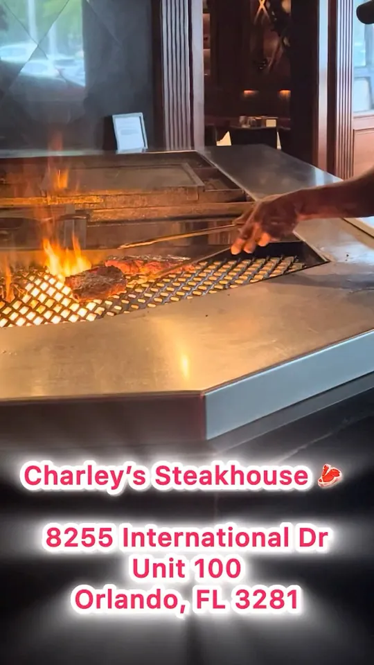 Steak at Charley's Steakhouse, Orlando