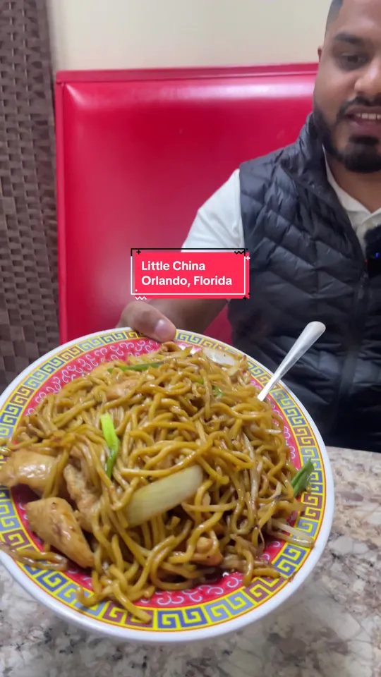 Chicken at Chinese Delight, Orlando