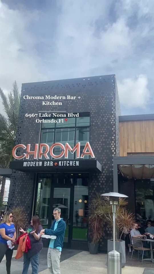Dessert at Chroma Modern Bar + Kitchen, Orlando