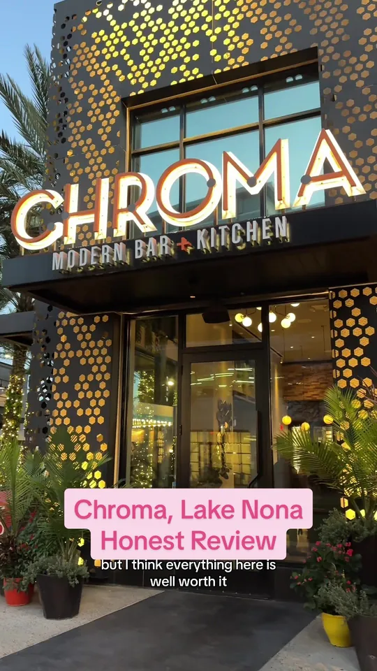Video at Chroma Modern Bar + Kitchen, Orlando