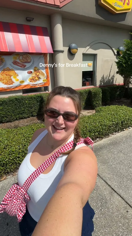 Breakfast at Denny's Restaurant, Orlando