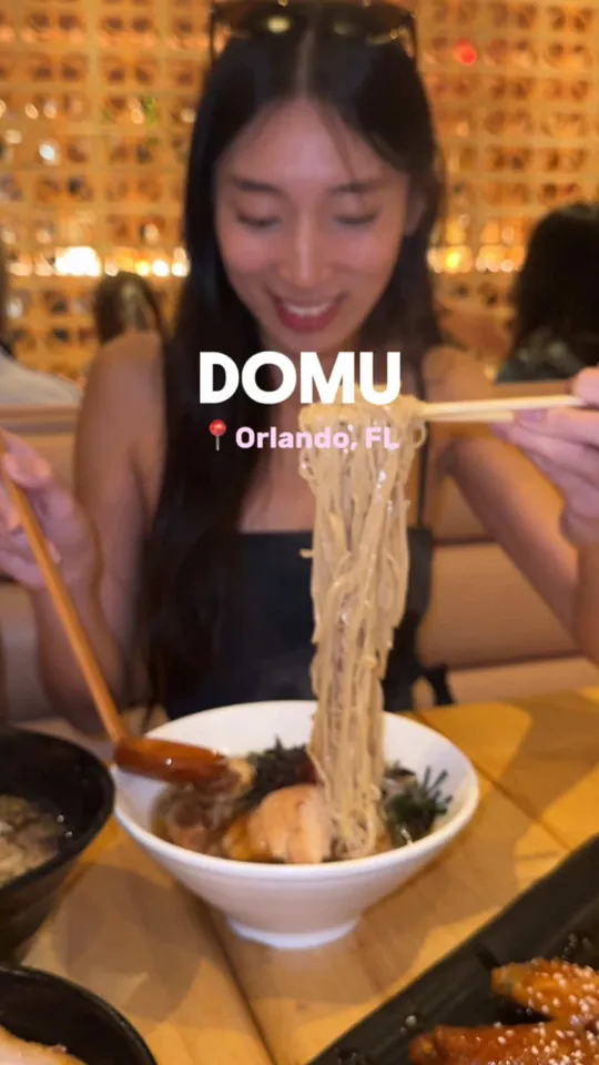 Ramen at DOMU - Dr. Phillips, Orlando