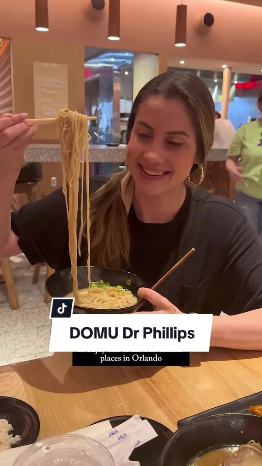 Ramen at DOMU - Dr. Phillips, Orlando
