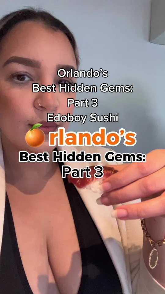 Sushi at Edoboy, Orlando