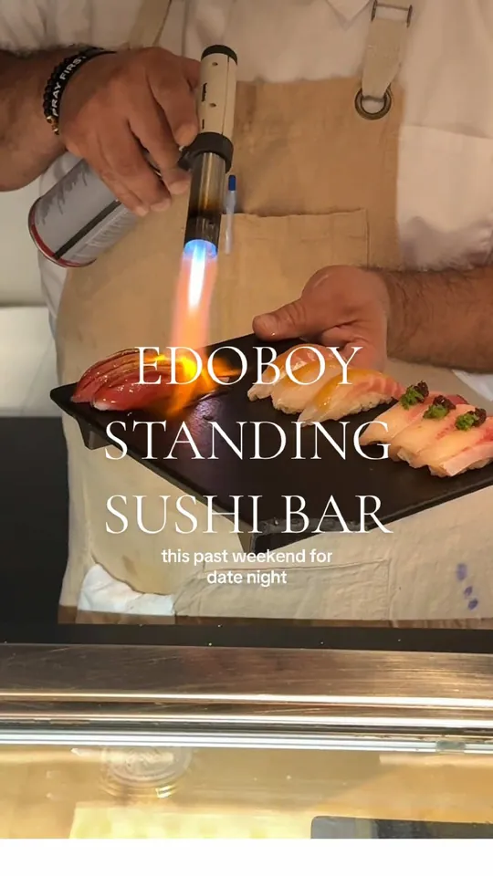 Sushi at Edoboy, Orlando