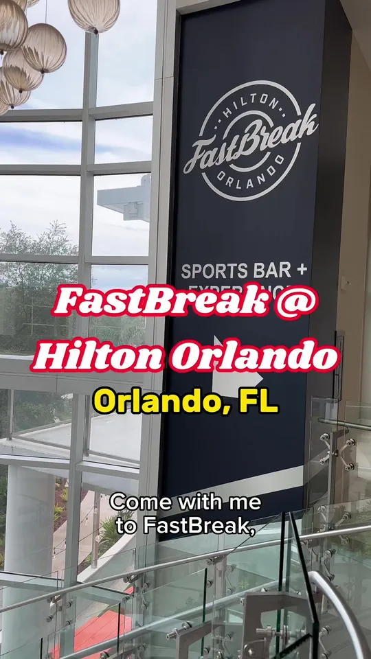 Video at FastBreak Sports Bar, Orlando