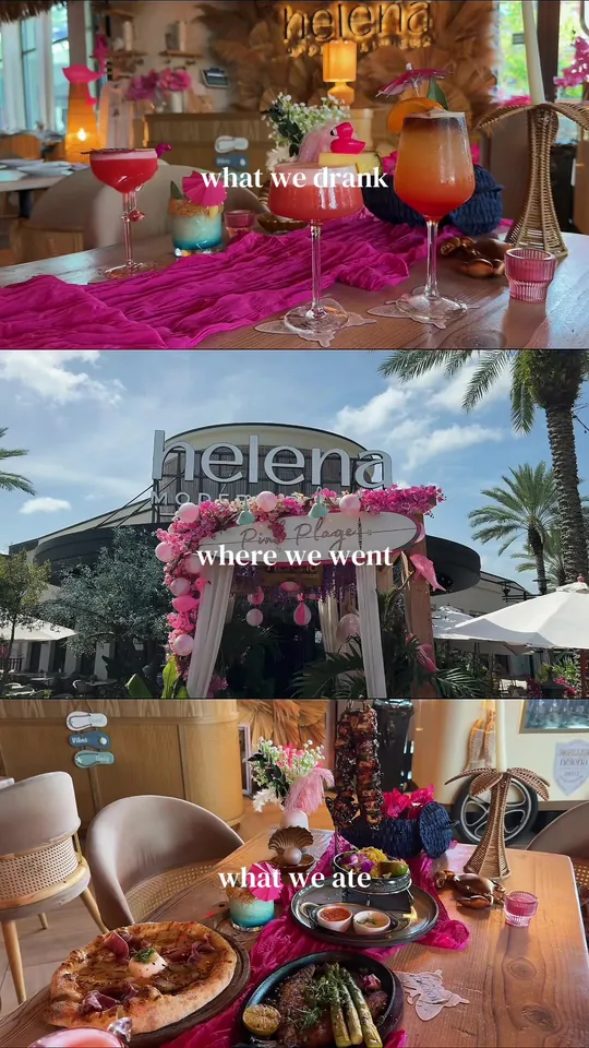 Cocktails at Helena Modern Riviera, Orlando