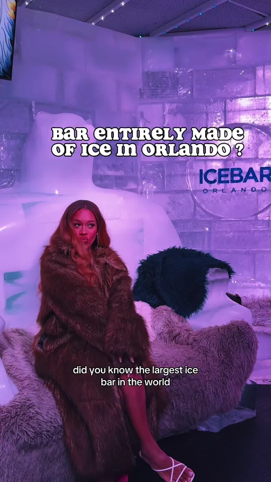 Cocktails at ICEBAR Orlando, Orlando