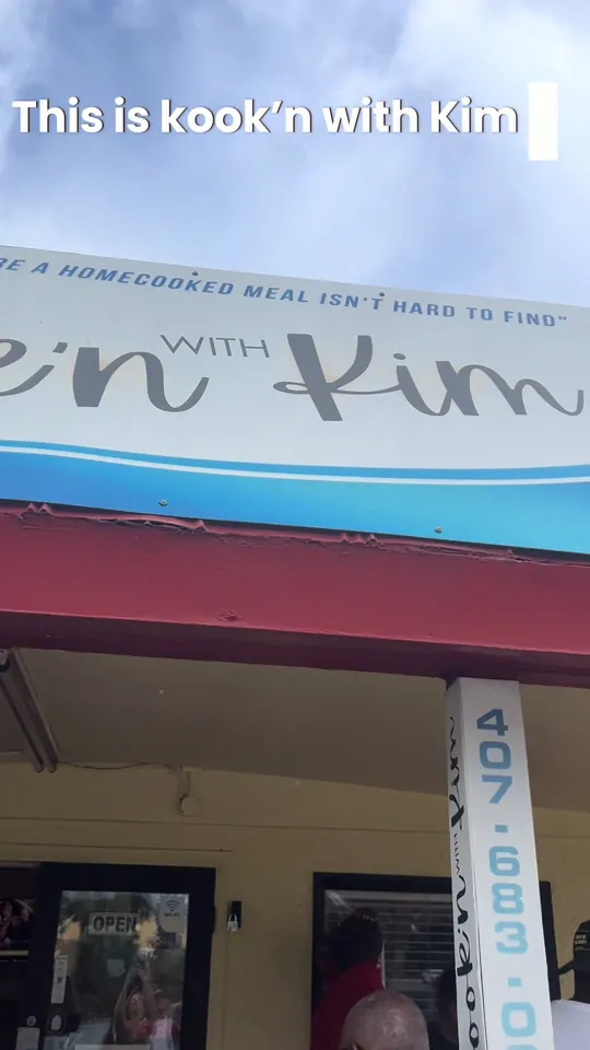 Video at Kook’n with Kim, Orlando