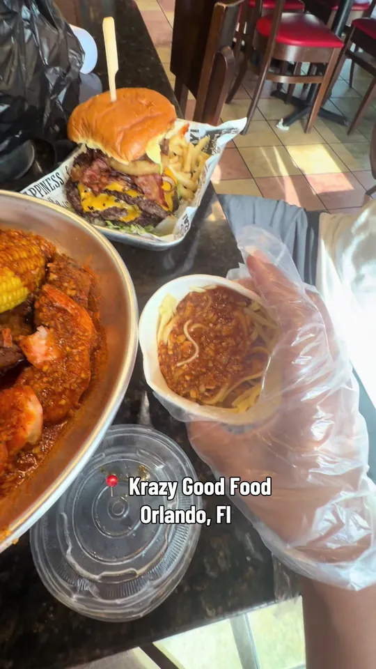 Wings at Krazy Good Food, Orlando – $10.99 on the menu