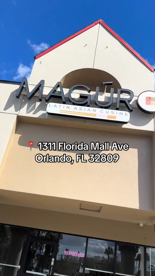 Sushi at Maguro Latin Asian Cuisine, Orlando