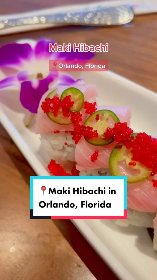 Hibachi at Maki Hibachi, Orlando