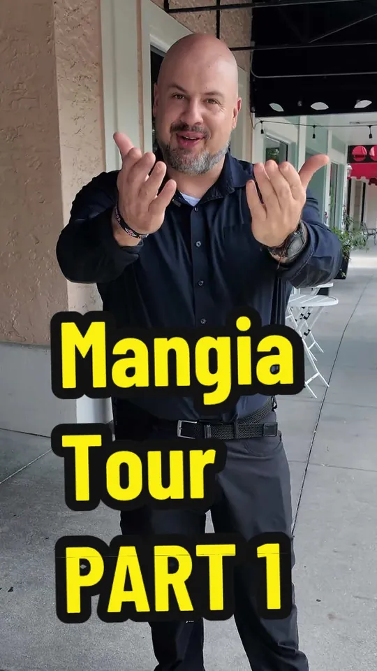 Video at Mangia, Orlando