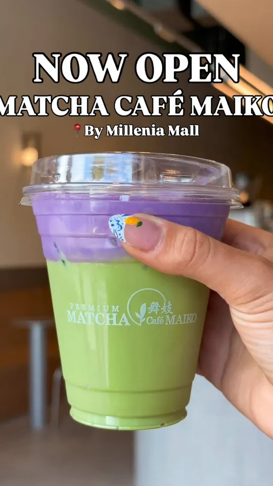 Tea at Matcha Cafe Maiko, Orlando