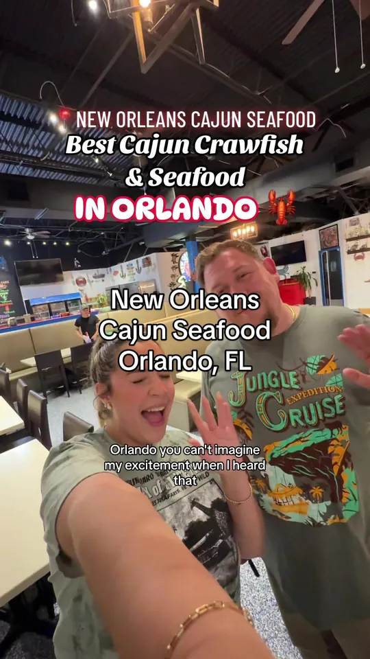 Seafood at New Orleans Cajun Seafood, Orlando