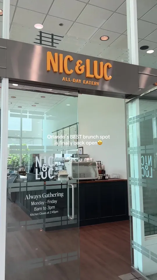 Breakfast at Nic & Luc, Orlando
