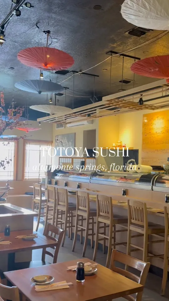 Sushi at Totoya Lounge & Sushi, Orlando