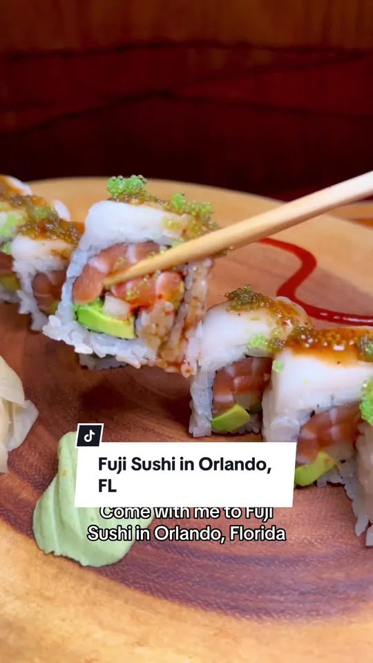 Sushi at Orlando Fuji Sushi, Orlando