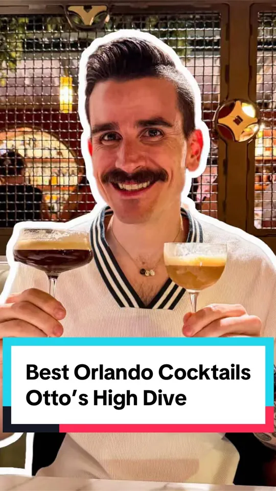 Cocktails at Otto's High Dive, Orlando
