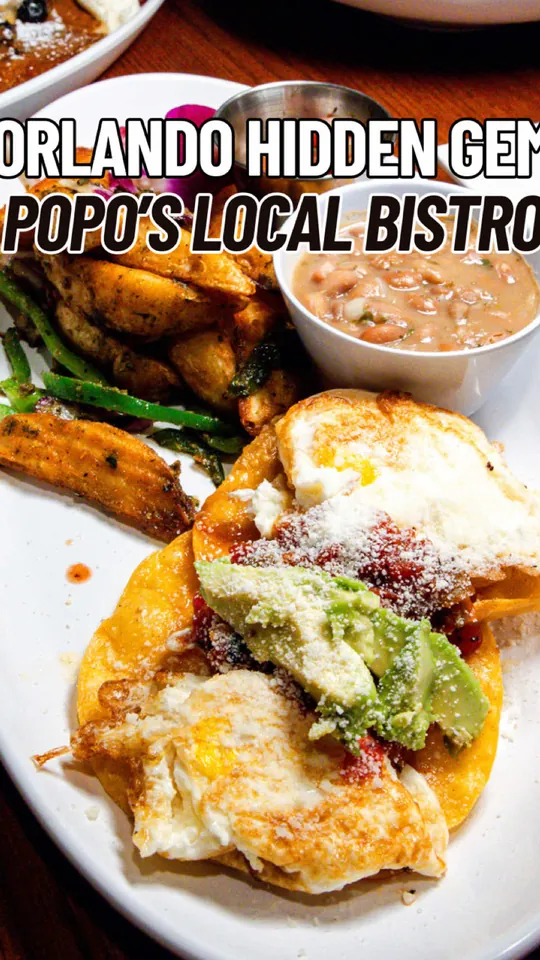 Breakfast at Popo's Local Bistro, Orlando