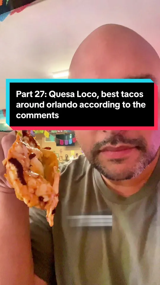 Tacos at Quesa Loco, Orlando