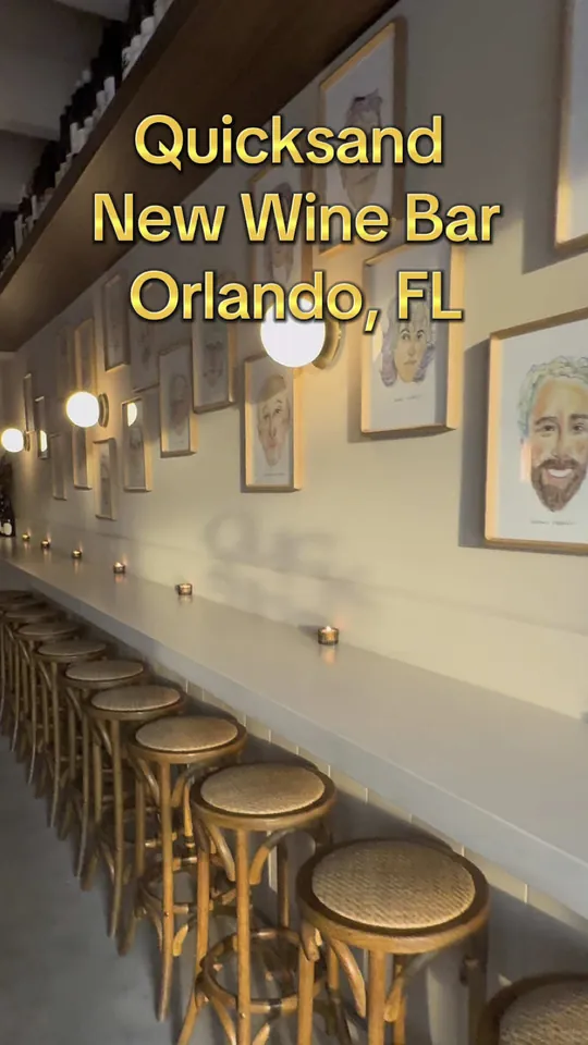 Wine at Quicksand Wine Bar, Orlando