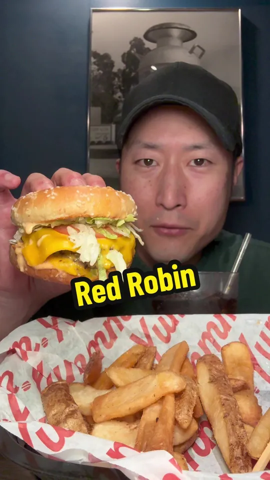 Burger at Red Robin Gourmet Burgers and Brews, Orlando