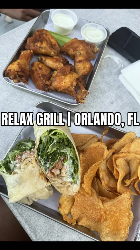 Chicken at Relax Grill, Orlando