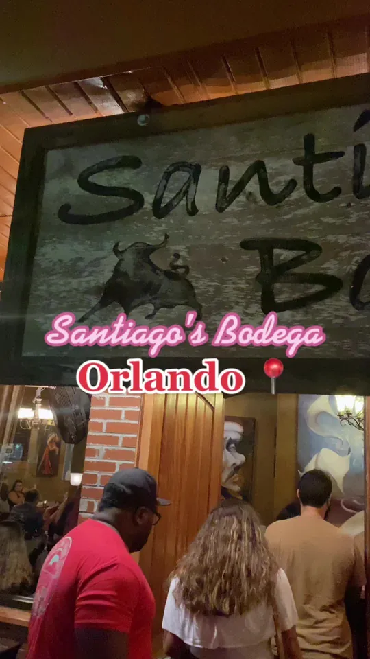 Video at Santiago's Bodega, Orlando