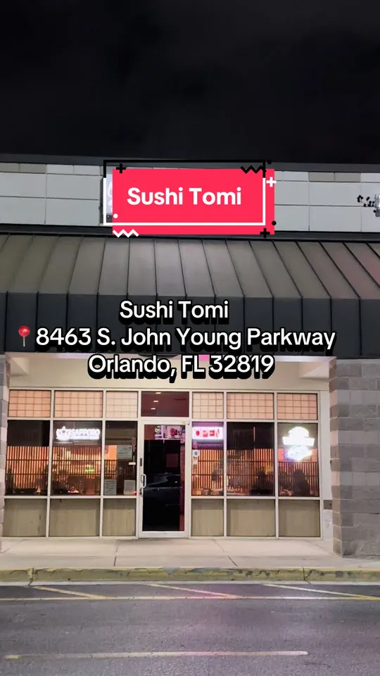 Sushi at Sushi Tomi, Orlando